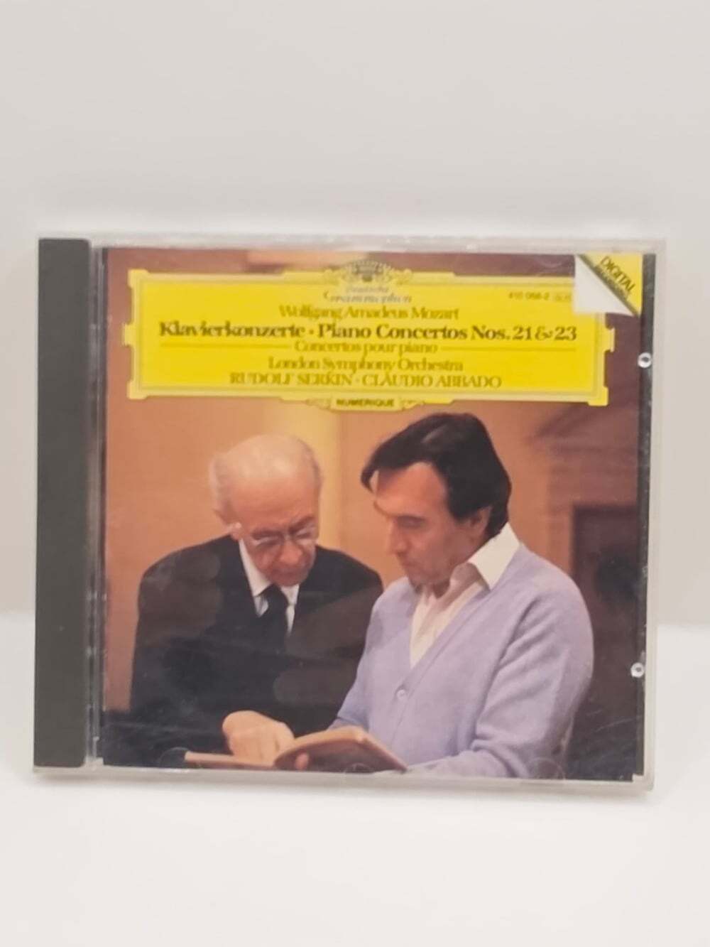 Mozart - Piano Concertos 21 & 23 CD 1983 Digital Classical Deutsche Grammophon